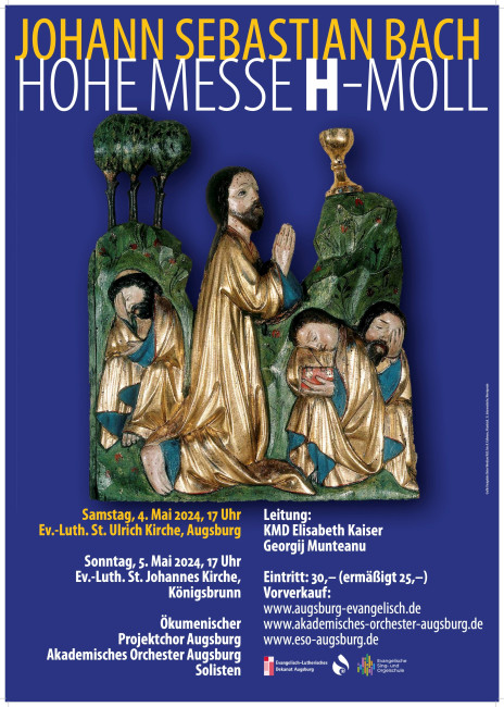 Plakat zur H-Moll Messe