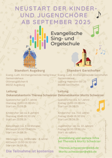 Flyer Singschule